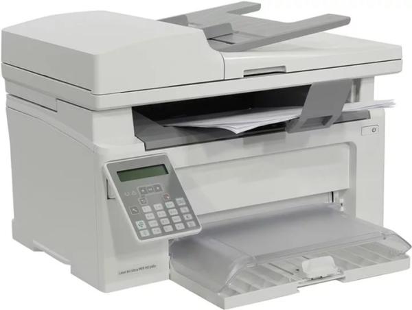 МФУ с факсом лазерное HP LaserJet Ultra M134fn (G3Q67A), A4, 22стр/мин, 600dpi, копир 600*400dpi, Zoom 25..400%, автоподатчик, сканер 1200dpi, LAN, USB2.0, ЖК дисплей, 20000стр/мес