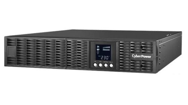 ИБП CyberPower Online S OLS1500ERT2U черный, для монтажа в стойку 19, 2U, 6 выходов, AVR, фильтр RJ11/45, COM, USB, холодный старт, ЖК дисплей, ПО