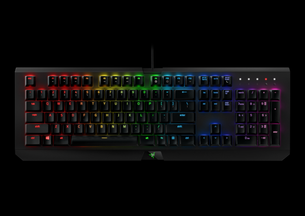 Клавиатура Razer BlackWidow X Chroma, USB, механическая, подсветка, программируемая, черный