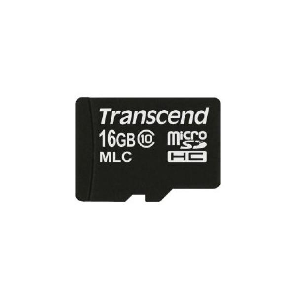 Карта памяти SDHC-micro (TransFlash) 16GB Transcend TS16GUSDC10M, 20/16МБ/сек, class 10