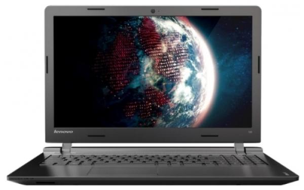 Ноутбук 15" Lenovo Ideapad 100-15IBY (80MJ00DSRK), Celeron N2840 2.16 2GB 500GB 2*USB2.0/USB3.0 LAN WiFi BT HDMI камера SD 2.32кг W10 черный