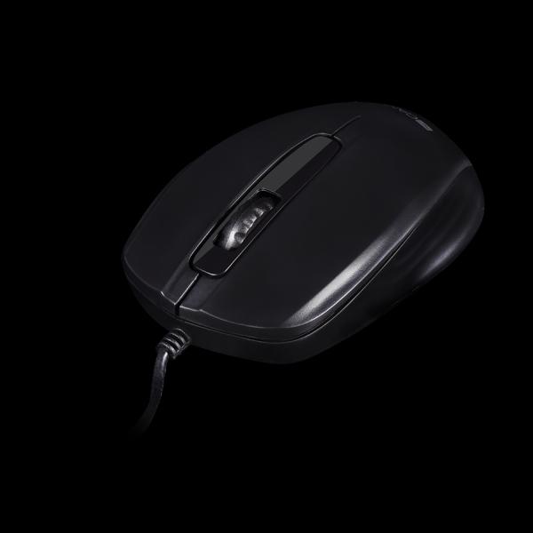 Мышь оптическая Canyon CNE-CMS01B, USB, 3 кнопки, колесо, 1000dpi, черный