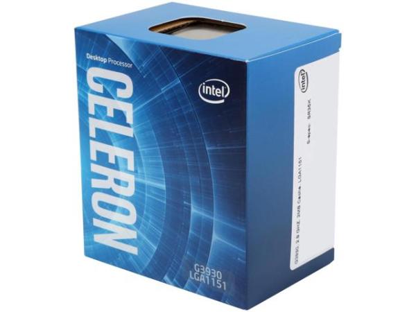 Процессор S1151 Intel Celeron G3930 2.9ГГц, 2*256KB+2MB, 8ГТ/с, Kaby lake 0.014мкм, Dual Core, видео 350МГц, 51Вт, BOX