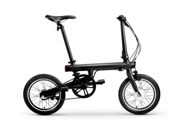 Велосипед электрический Xiaomi QiCycle складной, 250 Вт, 5800 мАч, 20 км/ч, BT, черный