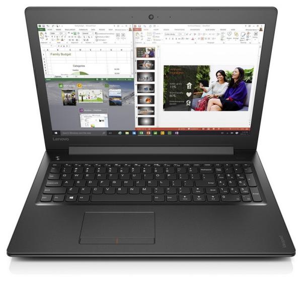 Ноутбук 15" Lenovo Ideapad V310-15ISK (80SY02RHRK), Core i3-6006U 2.0 4GB 500GB R5 M430 2GB DVD-RW USB2.0/2*USB3.0 LAN WiFi BT HDMI/VGA камера SD 1.85кг DOS черный