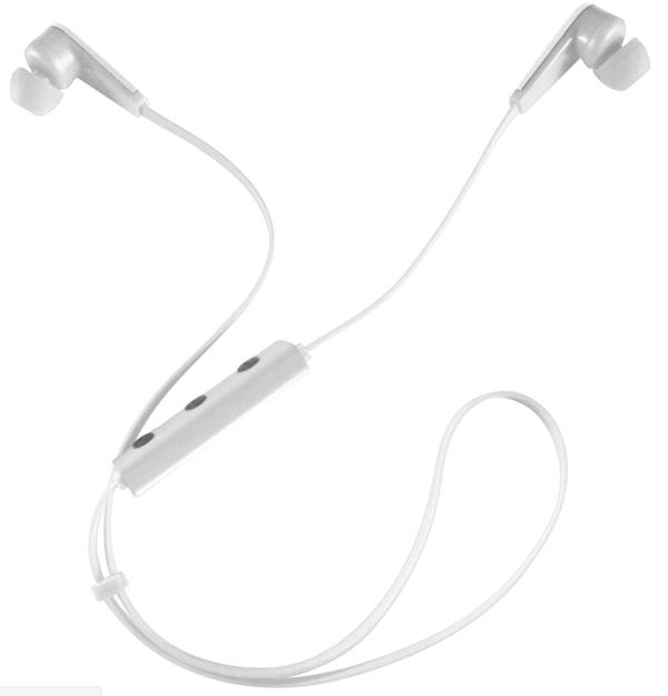 Наушники с микрофоном беспроводные BT вставные RoverMate Melody 02 White, Bluetooth 4.1+EDR, 6ч, белый