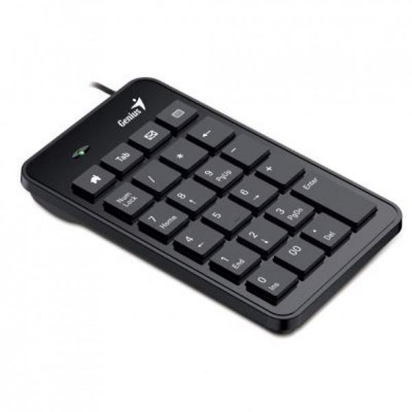 Клавиатура цифровая Genius NumPad i120, USB, Slim, черный