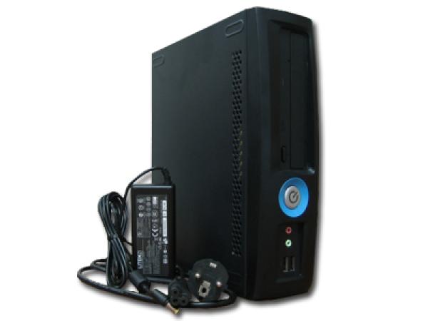 Компьютер РЕТ Мини, C-M 1.2 256M DDR 40GB Видео Звук LAN CD-ROM 2*USB2.0, компактный, черный