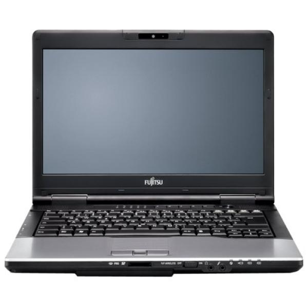 Ноутбук 14" Fujitsu Lifebook S752, Core i5-3320M 2.6 8GB 320GB 1600*900 DVD-RW USB2.0 LAN WiFi BT DP/VGA камера 2.3кг W7P черный, восстановленный