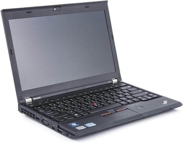 Ноутбук 12" Lenovo ThinkPad X230, Core i5-3320M 2.6 4GB 320GB 1366*768 3*USB2.0 LAN WiFi miniDP/VGA камера SD 1.35кг W7P черный, восстановленный