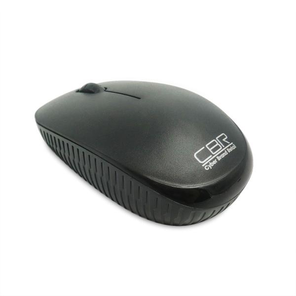 Мышь беспроводная оптическая CBR CM 414, USB, 3 кнопки, колесо, FM, 1200dpi, 1*AA, для ноутбука, черный