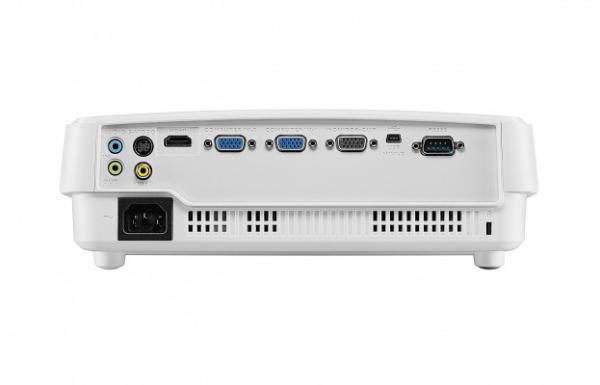 Проектор BenQ MS527, DLP, 4:3, 800*600, 3300Лм, 13000:1, 33/28дБ, HDMI/Component RCA/S-Video/VGA, звук, USB2.0, ПДУ, 1.9кг, поддержка 3D