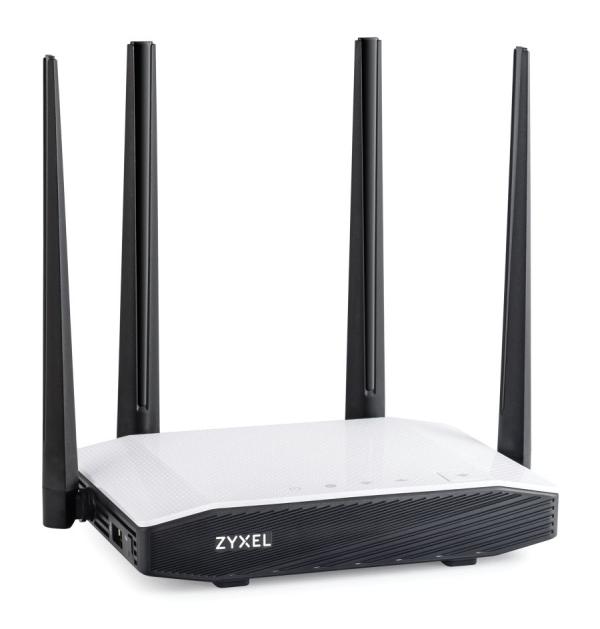 Маршрутизатор WiFi ZyXEL Keenetic Extra II, 4*RJ45 LAN 100Мбит/с, 1*RJ45 WAN 100Мбит/с, 802.11n 867Мбит/с, 5ГГц, 802.11n 300Мбит/с, 2.4ГГц, USB2.0, 3G/4G, принт-сервер, VPN-сервер/клиент, FireWall