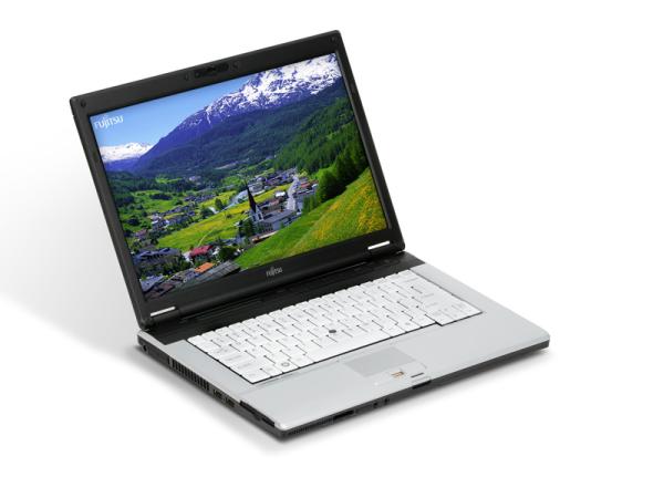 Ноутбук 14" Fujitsu Lifebook S7220, Core 2 Duo P8600 2.5 2GB 160GB 1280*800 DVD-RW USB2.0 LAN WiFi BT VGA камера 2.1кг W7P черный, восстановленный