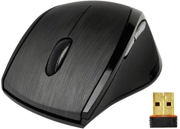 Мышь беспроводная оптическая A4 Tech G7-750-1, USB, 5 кнопок, колесо, FM 15м, 1600/1200/1000/800dpi, 2*AAA, для ноутбука, программируемая, черный