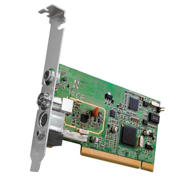 Тюнер ТВ Pinnacle PCTV Analog PCI, PCI, Philips SAA7131E, аналоговое PAL/SECAM/NICAM стерео, FM радио, DivX/MPEG1, RCA/S-Video, ПДУ