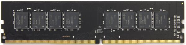 Оперативная память DIMM DDR4  4GB, 2400МГц (PC19200) AMD R744G2400U1S-UO, 1.2В
