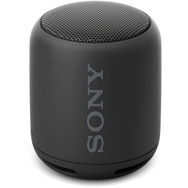 Колонки  Bluetooth  мобильные Sony SRS-XB10B, 20..20000Гц, NFC, USB, MiniJack, влагозащищенный, микрофон, пластик, 75*90*75мм 260г, черный