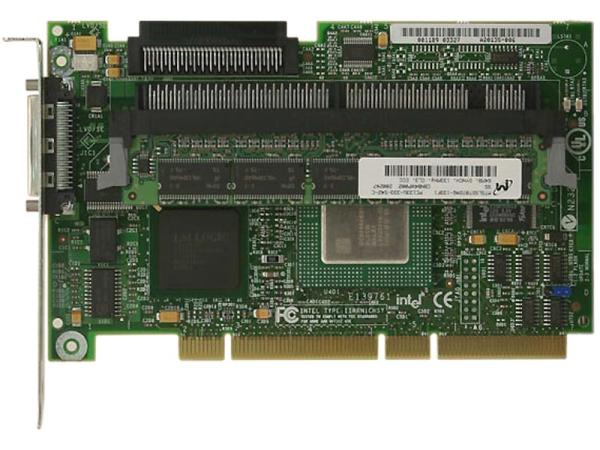 Контроллер SCSI Intel SRCU31A RAID, PCI64/66, Ultra160, 64MB cache, RAID 0 1 5 10