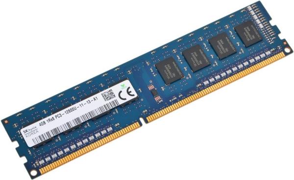 Оперативная память DIMM DDR3  4GB, 1600МГц (PC12800) Hynix HMT451U6DFR8A-PB, 1.35В