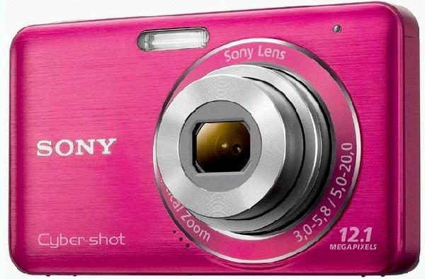 Фотоаппарат цифровой Sony Cyber-shot DSC-W310 розовый, 12.1Мпикс, Zoom 4x/8x, ЖКД 2.7", цифр. стаб., USB2.0, ТВ выход, 6M, MS Duo/MS Pro Duo/SD/SDHC, аккумулятор, прибл. 220 снимков