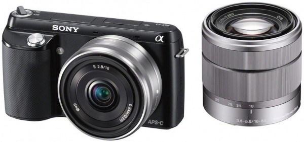 Фотоаппарат цифровой Sony NEX-F3D черный, 16.1Мпикс, Zoom 3x, ЖКД 3", USB2.0, HDMI, MS Pro Duo/SD/SDHC/SDXC, аккумулятор, прибл. 470 снимков, MPEG4, HD видео 1080p, поддержка 3D, 2 объектива