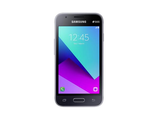 Смартфон 2*sim Samsung Galaxy J1 mini prime (SM-J106FZKDSER), 4*1.5ГГц, 8GB, 4" 800*480, SD-micro, 4G/3G, GPS, BT, WiFi, G-sensor, 2 камеры 5/0.3Мпикс, Android 6, черный