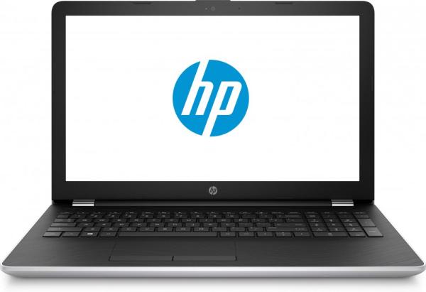 Ноутбук 15" HP 15-bs046ur (1VH45EA), Pentium N3710 1.6 4GB 500GB AMD 520 2GB 2*USB2.0/USB3.0 LAN WFi BT HDMI камера SD 2.04кг W10 черный-серебристый