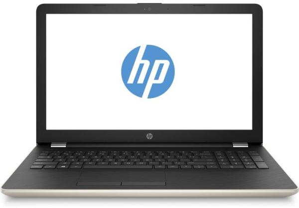 Ноутбук 15" HP 15-bs047ur (1VH46EA), Pentium N3710 1.6 4GB 500GB AMD 520 2GB 2*USB2.0/USB3.0 LAN WFi BT HDMI камера SD 2.1кг W10 золотистый-черный
