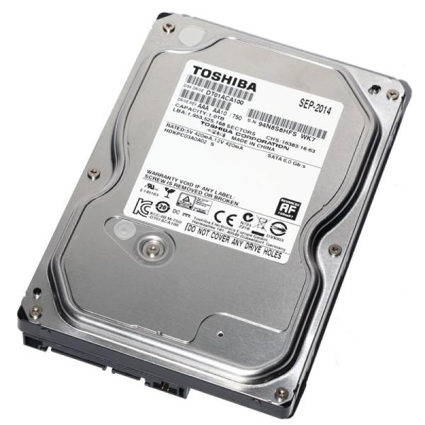 Жесткий диск 3.5" SATA   1TB Toshiba DT01ACA100, SATAIII, 7200rpm, 32MB cache, AF