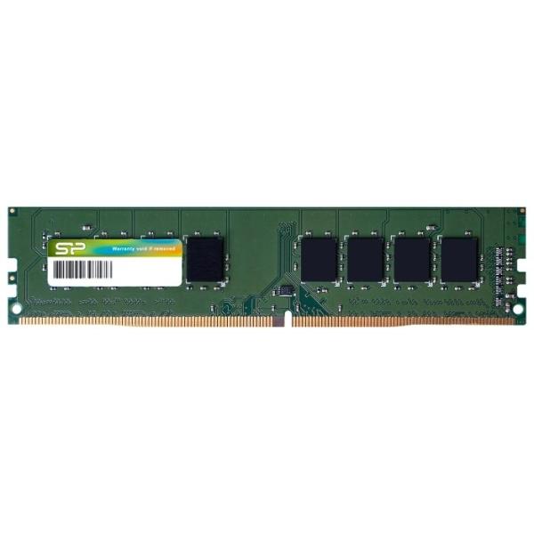 Оперативная память DIMM DDR4  8GB, 2400МГц (PC19200) Silicon Power SP008GBLFU240B02, 1.2В