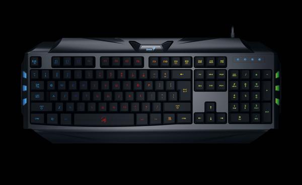 Клавиатура Genius Scorpion K5, USB, подсветка, серый-черный