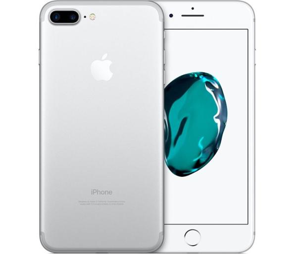 Смартфон Apple iPhone 7 Plus (MNQN2), 4*2.34ГГц, 32GB, 5.5" 1920*1080, GSM/3G/4G, GPS, BT, WiFi, NFC, G-sensor, 2 камеры 12/7Мпикс, 77.9*158.1*7.3мм 192г, 384/24ч, серебристый