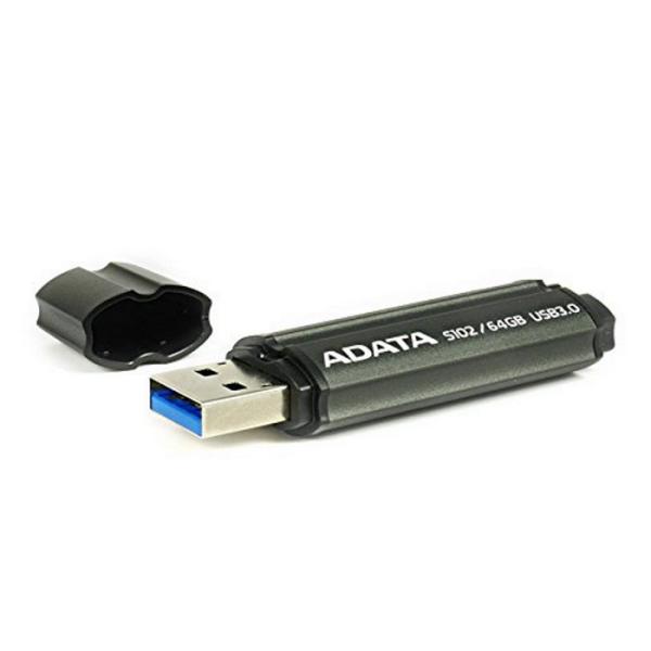 Флэш-накопитель USB3.0  64GB A-Data Elite S102 PRO  AS102P-64G-RGY, 100/50МБ/сек