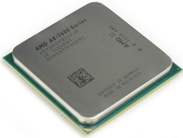 Процессор FM2+ AMD A8-7600 3.1ГГц, 2*2MB, 5000МГц, Kaveri 0.028мкм, Quad Core, Dual Channel, видео 720МГц, 65Вт