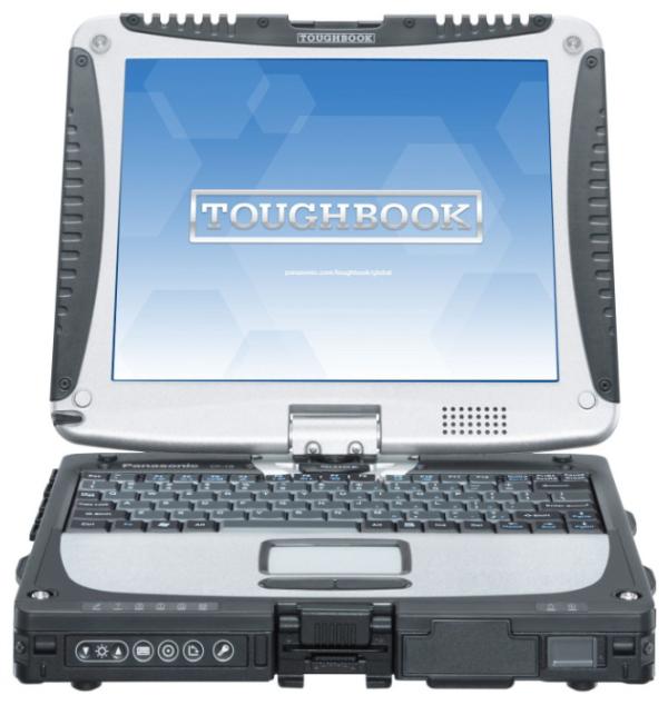 Ноутбук 10" Panasonic TOUGHBOOK CF-19, Core i5 1.2 4GB 320GB 1024*768 2*USB2.0 WiFi BT VGA камера SD 2.3кг  W7P защищенный, восстановленный