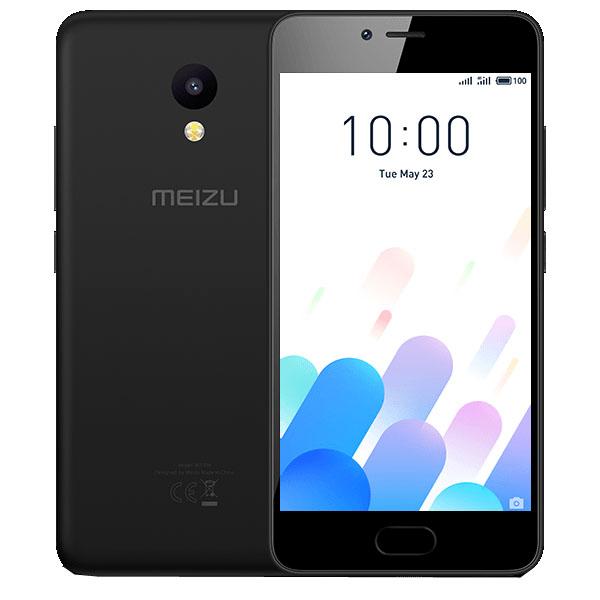 Смартфон 2*sim Meizu M5c, 4*1.3ГГц 16GB, 5" 1280*720, SD-micro/SDHC-micro, 4G/3G, GPS, BT, WiFi, G-sensor, 2 камеры 8/5Мпикс, Android 5.1, 70.51*144*8.3мм 135г, черный