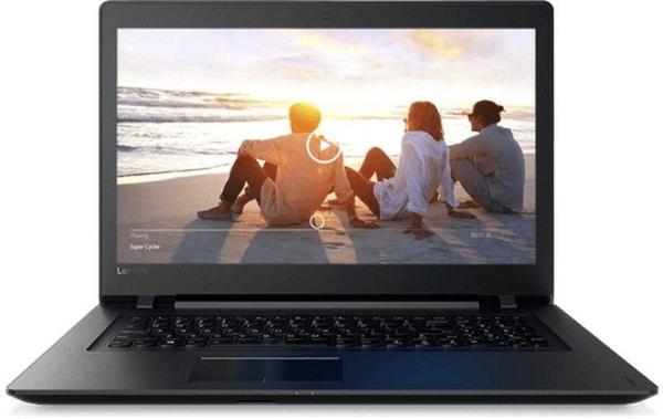 Ноутбук 17" Lenovo Ideapad 110-17ACL (80UM0055RK), AMD E1-7010 1.5 4GB 500GB 1600*900 Radeon R2 2USB2.0/USB3.0 LAN WiFi BT HDMI камера SD 2.8кг W10 черный
