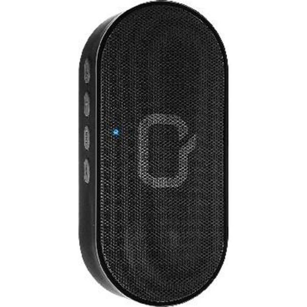 Колонки  Bluetooth  мобильные с MP3 плеером QUMO X2 BT0002, 3Вт, 80..20000Гц, USB, аккумулятор, SD-micro, пластик, черный