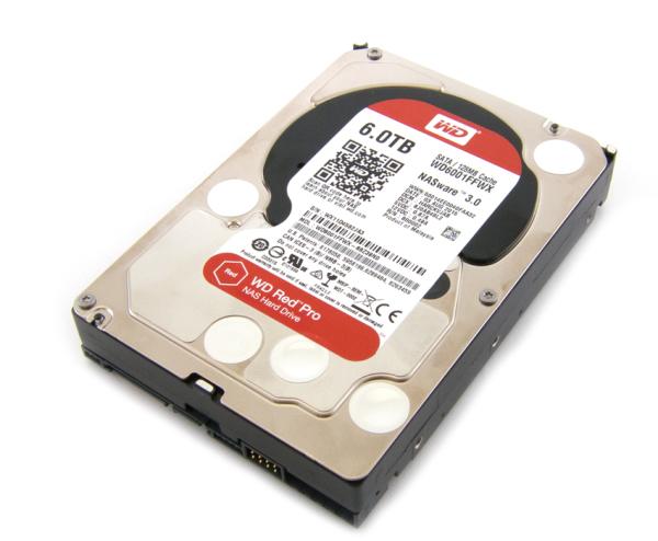 Жесткий диск 3.5" SATA  6TB WD Red Pro (WD6001FFWX/WD6002FFWX), SATAIII, 7200 rpm, 128mb cache