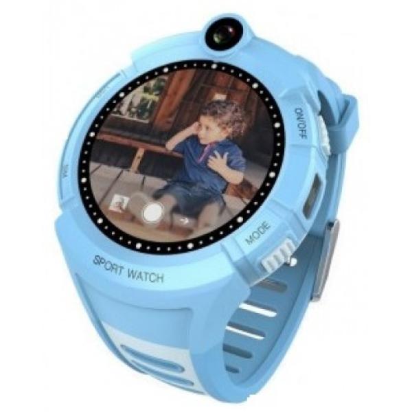 Часы детские Smart Baby Watch Q360, GSM 900/1800/GPRS/3G, 1.54", GPS, WiFi, голубой
