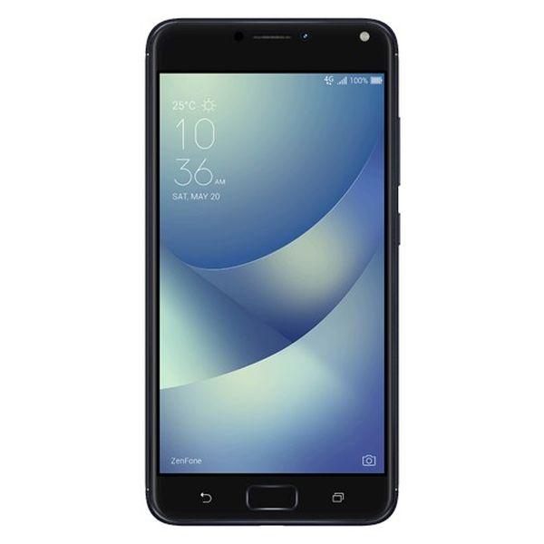 Смартфон 2*sim ASUS ZenFone 4 Max (ZC554KL-4A001RU), 4*1.4ГГц, 16GB, 5.5" 1280*720, SDHC-micro, 4G/3G, GPS, BT, WiFi, радио, 3 камеры 16+5/8Мпикс, Android 7, 76.9*154*8.9мм 181г, черный