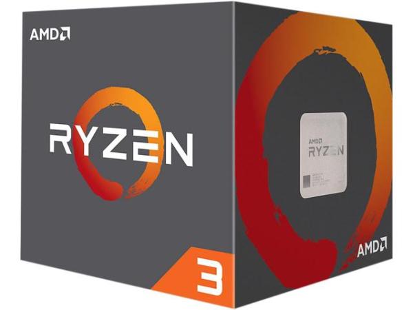 Процессор AM4 AMD RYZEN 3 1200 3.1ГГц, 4*512KB+8MB, Summit Ridge, 0.014мкм, Quad Core, Dual Channel, 65Вт, BOX