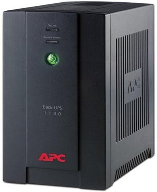 ИБП APC BX1100CI-RS Back-UPS RS 1100, 4 евророзетки, AVR, USB, холодный старт, ПО