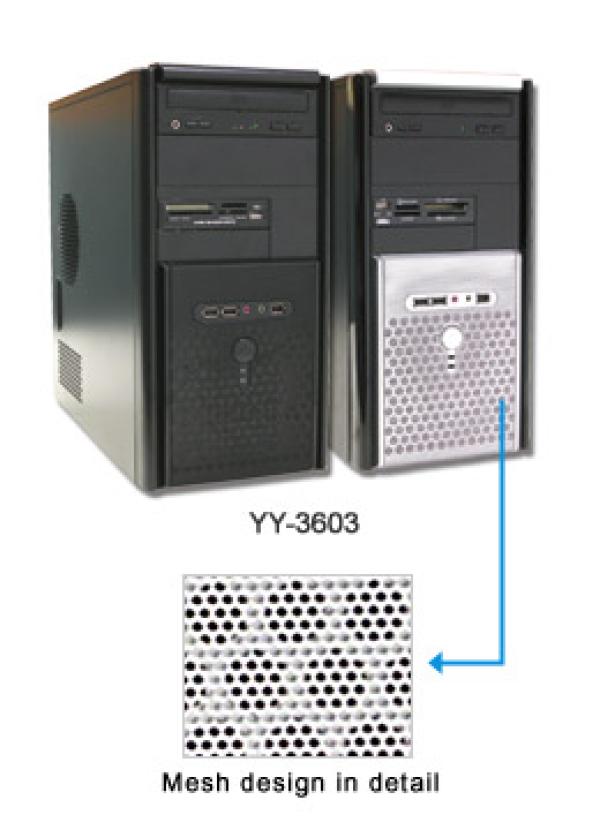 Компьютер РЕТ, Pentium Dual-Core E2200 2.2/ ASUS P5KPL-VM Звук Видео LAN/ DDR2 2GB/ 1TB/ YY mATX 300Вт USB Audio черный-серебристый WXH