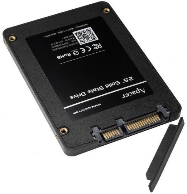 Накопитель SSD 2.5" SATA  120GB Apacer AS340 PANTHER [AP120GAS340G-1], SATAIII, TLC, 500/375MB/s