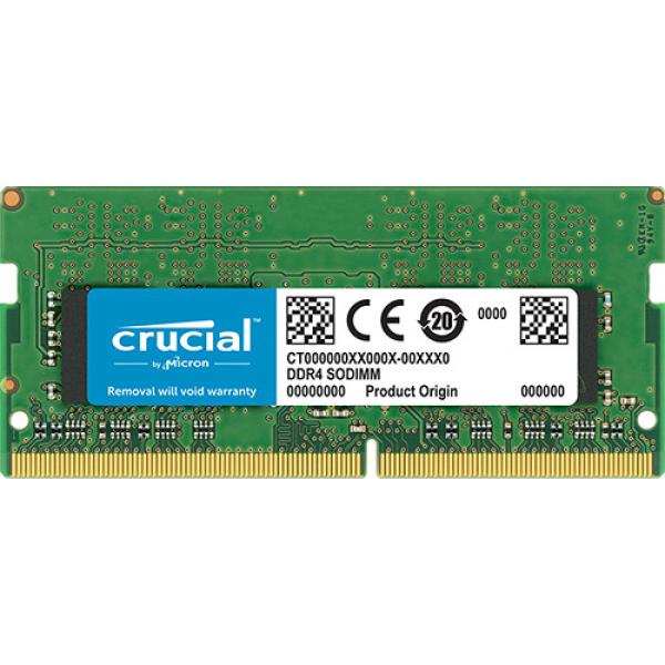 Оперативная память SO-DIMM DDR4  4GB, 2133МГц (PC17000) Crucial CT4G4SFS8213, 1.2В, retail