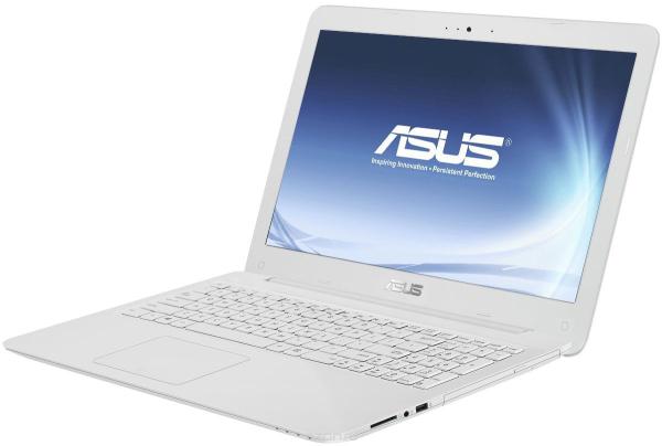 Ноутбук 15" ASUS X556UQ-DM812D, Core i3-6100U 2.3 8GB 1Тб 1920*1080 GT940MX 2GB DVD-RW USB2.0/USB3.0 USB-C LAN WiFi BT HDMI/VGA камера SD 2.2кг DOS белый