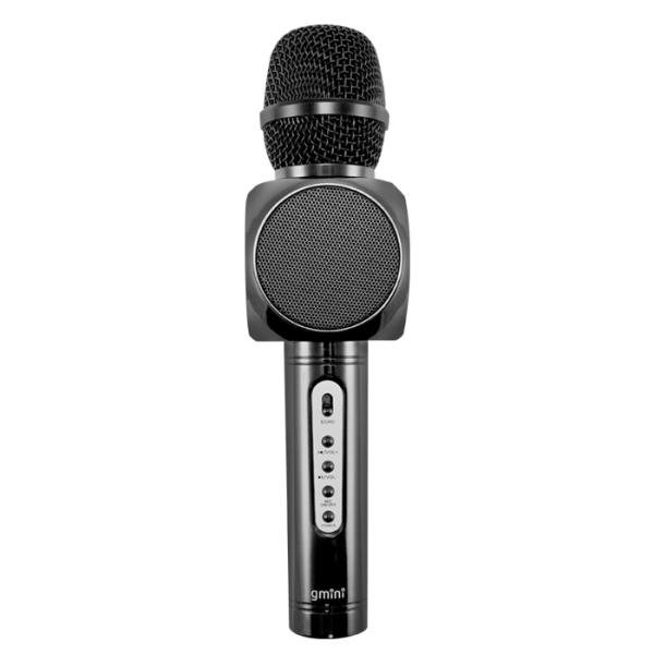 Микрофон беспроводной Gmini GM-BTKP-03B, 2*5Вт, 100..10000Гц, Bluetooth, эффекты, Li-ion/2600мАч/8ч, черный