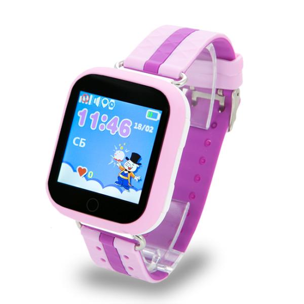 Часы детские Smart Baby Watch GW200s, GSM 900/1800/GPRS/3G, 1.54", GPS, WiFi, розовый